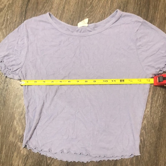 Destined purple crop top - Picture 5 of 13